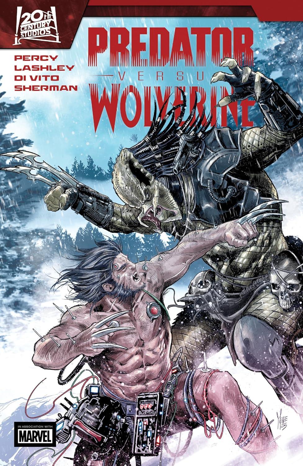 Predator vs. Wolverine: 1 Capa comum